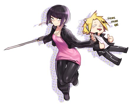 Jirou Kyouka And Kaminari Denki Hero Girl Boku No Hero Academia Hero