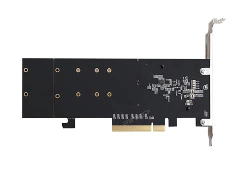 Dual Nvme Pcie Adapter Riitop Ports M Nvme Ssd To Pci E Express