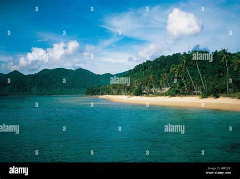 Beach On Pulau Tioman Island Pahang Malaysia Stock Photo Alamy