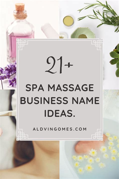 Find Over 200 Massage Business Names Ideas For Starting A Massage Business