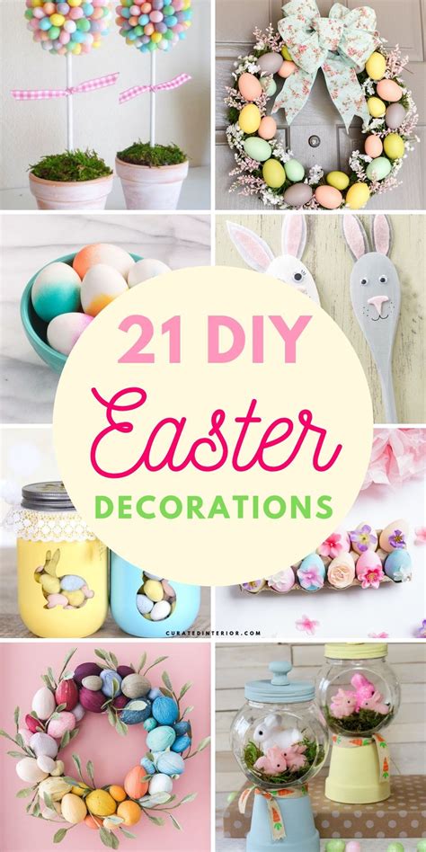 21 Diy Easter Home Decor Ideas And Crafts Easter Diy Diy Easter