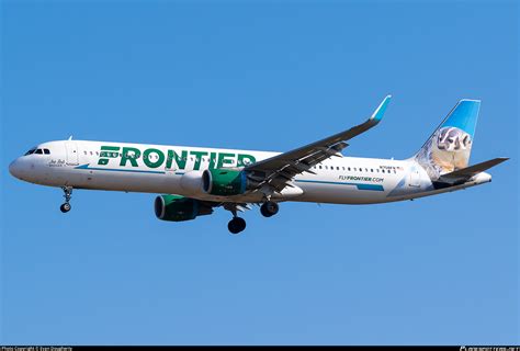 N708fr Frontier Airlines Airbus A321 211wl Photo By Evan Dougherty