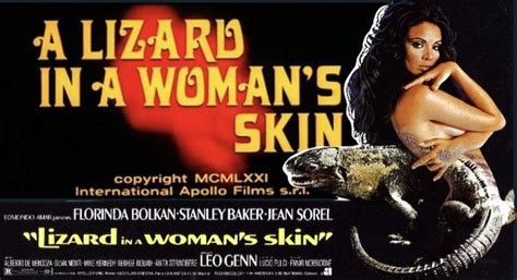 Lizard In A Womans Skin Aka Carole French Schizoid Us Released Oct Starring