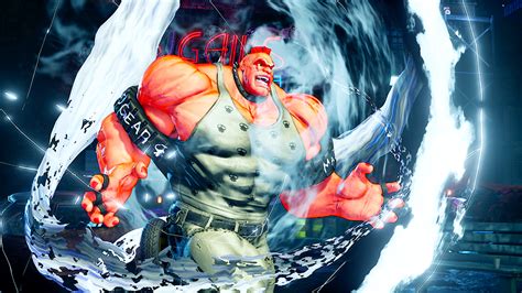Street Fighter V Abigail V Trigger Details Movelist Screenshots
