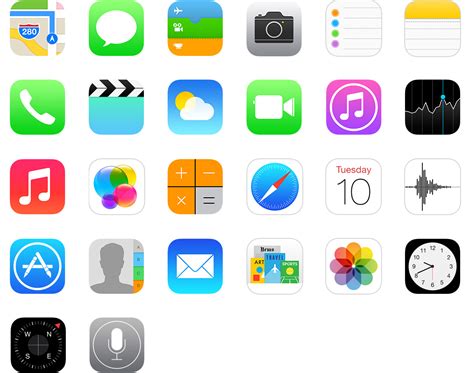 Iphone App Symbols