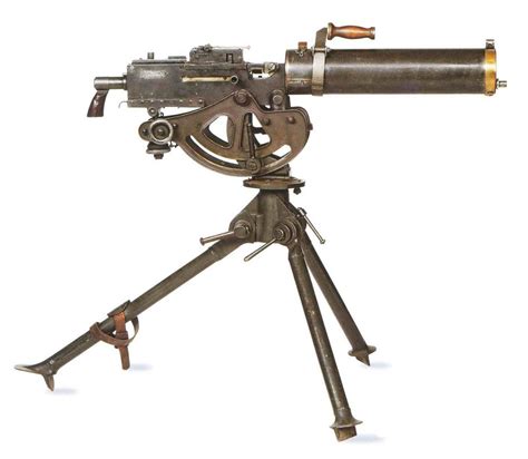The 30 Caliber M1917 Browning Water Cooled Machine Gun Armas