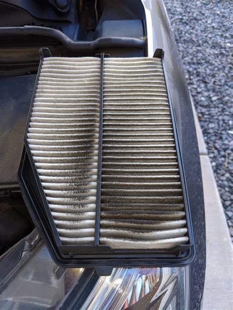 Oil Or Just Dirt On Engine Air Filter Honda Cr V Owners Club Forums
