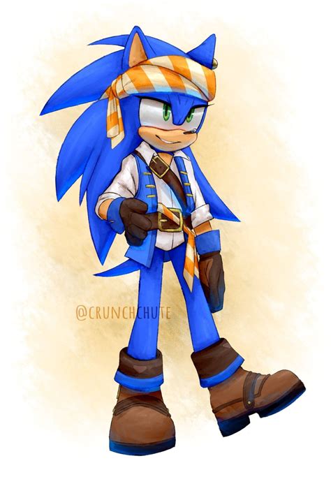 Pin By Amy Rose On Sonic Pirate Sonic Funny Hedgehog Art Sonic Dash