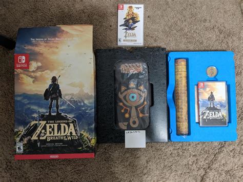 The Legend Of Zelda Breath Of The Wild Special Edition For Nintendo