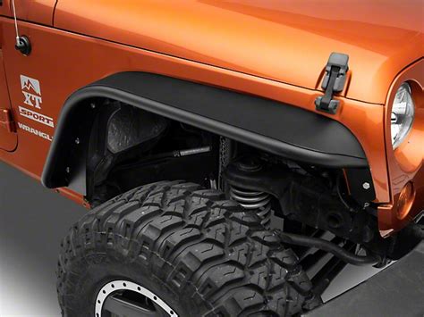Rugged Ridge Jeep Wrangler Steel Tube Fender Flares Front And Rear