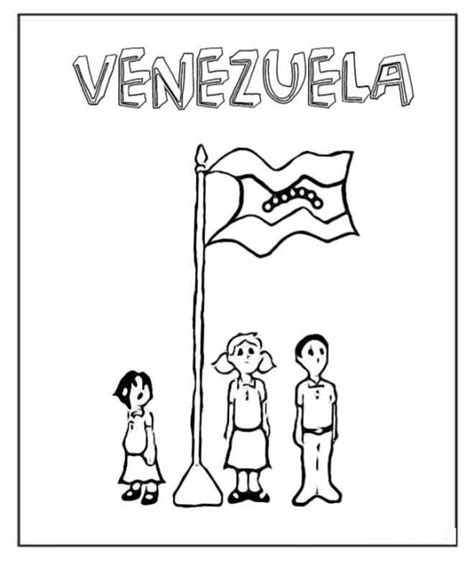Dibujos De Venezuela Para Colorear Descargar E Imprimir Colorear