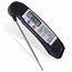 Digital Folding Probe Thermometer With Instant Read Cooking 