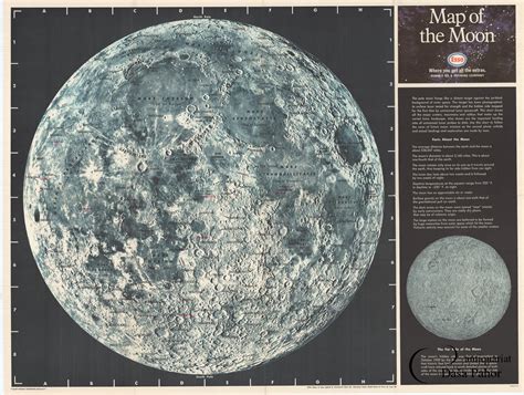 Moon Map Of The Moon Daša Pahor