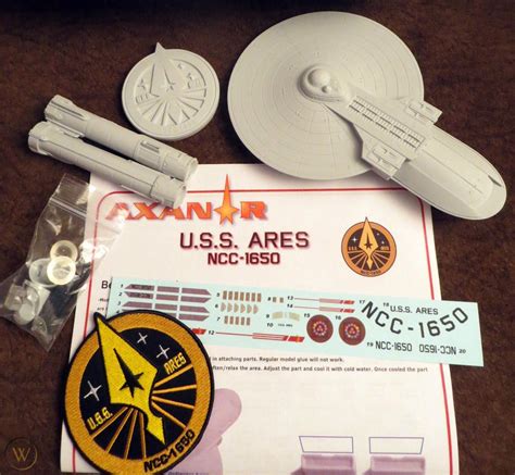 Star Trek Axanar Uss Ares Ncc 1650 Resin Model Kit 11000 Scale New