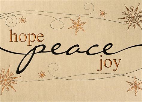 Joy Peace And Hope Doug Husen
