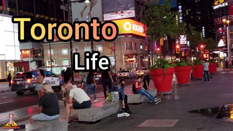 Toronto Life Downtown Toronto Ontariocanada Youtube
