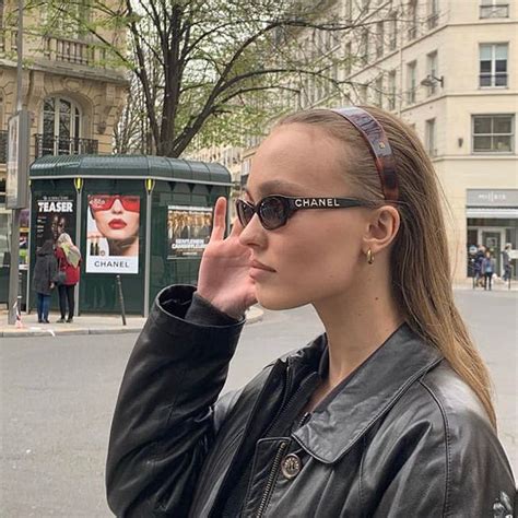 Lily Rose Depp Sunglasses Home And Garden Reference