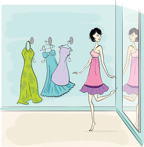 Royalty Free Fitting Room Clip Art Vector Images And Illustrations Istock
