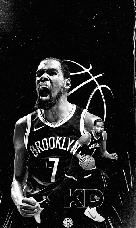 Kevin Durant Nets Brooklyn Basketball Nba Hd Phone Wallpaper Peakpx