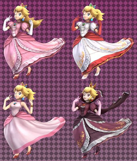 Tyletos Peach Pose Cosmetic Pack Super Smash Bros Brawl Mods