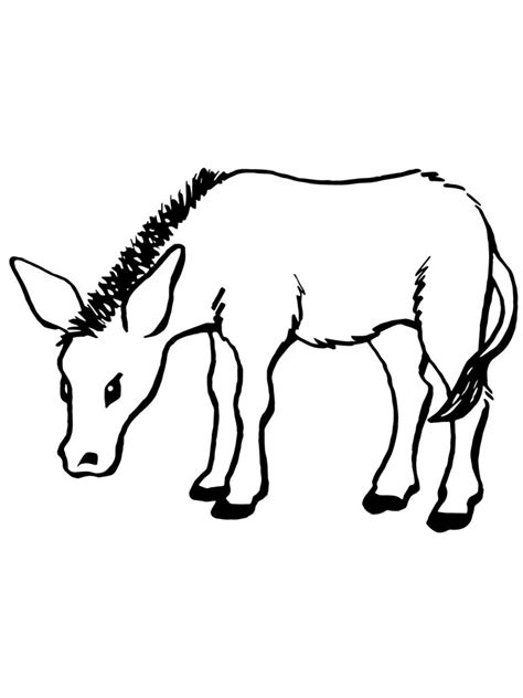In addition, the kid is carried away and does not bother his mother while she does her business. Free Printable Donkey Coloring Pages For Kids