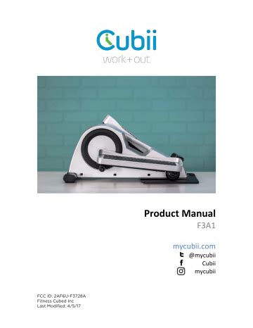 Manual - MyCubii | Manualzz