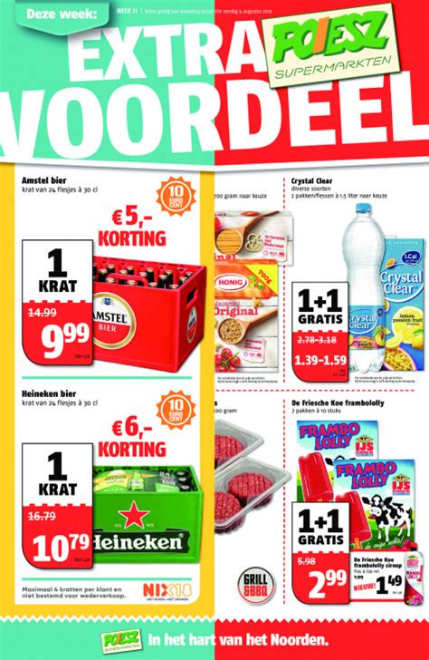 Poiesz Wekelijks Nieuwe Folders Van Nederlandse Supermarkten En Winkels