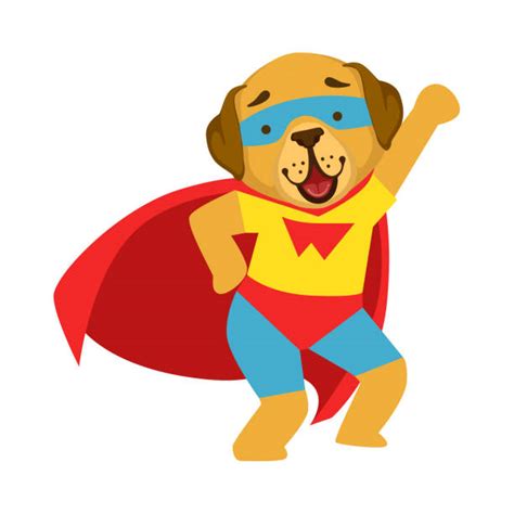 Royalty Free Superhero Dog Clip Art Vector Images And Illustrations Istock