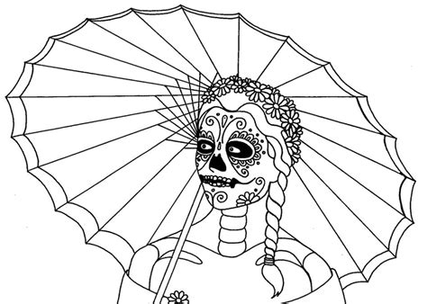 Download printable day of the dead skeleton coloring page. Free Printable Day of the Dead Coloring Pages - Best ...