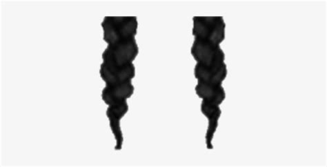 Download Black Braid Hair Extensions Transparent Roblox Hair