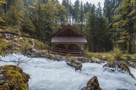 Gollinger Wasserfall Im Salzburger Land BinMalKuerzWeg