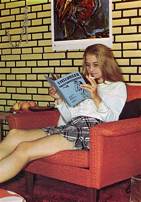 Vintage Women Reading 6 60s And 70s Fashion Women Smoking Woman