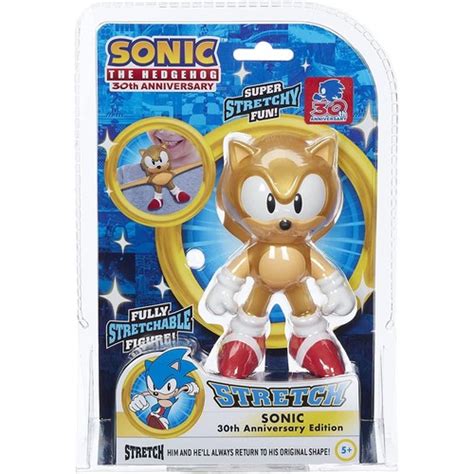 Figurine Sonic extensible dorée e anniversaire de Sonic The Hedgehog Rakuten