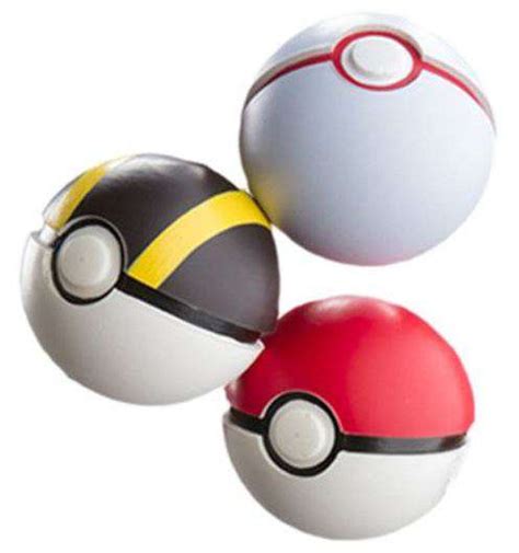 Pokemon Throw N Catch Ultra Poke Premier Poke Ball 3 Pack Tomy Toywiz