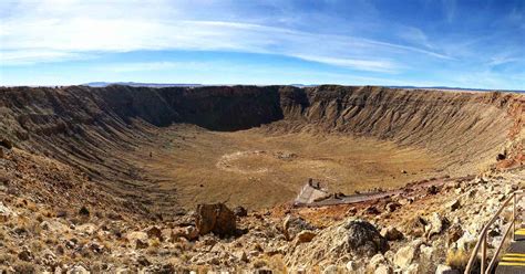 Conhecendo A Incrível Meteor Crater A Cratera Do Meteoro No Arizona