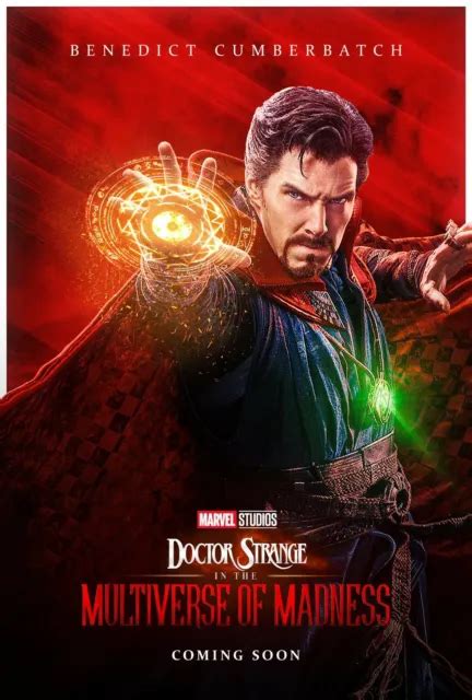 2022 Marvel Dr Strange Multiverse Of Madness Poster Print Spiderman