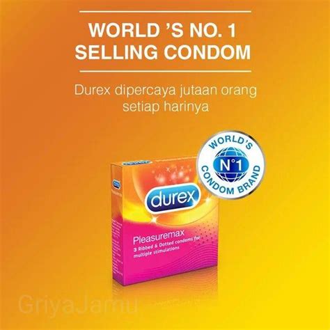 Jual Promo Kondom Durex Pleasure Max Isi 3 Double Tekstur And Dotted Di