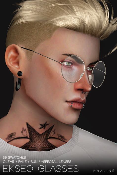 Sims 4 Ccs The Best Glasses By Pralinesims Cloud Hot Girl