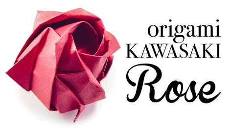 Origami Kawasaki Rose Tutorial 🌹 Diy 🌹 Youtube