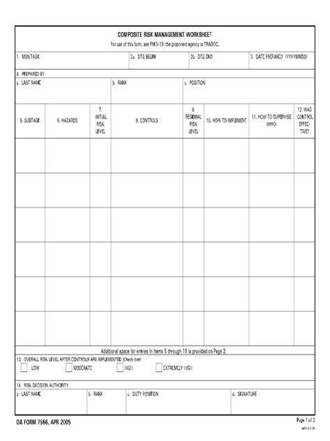 Risk Assessment Form 21 Free Templates In Pdf Word Excel Download