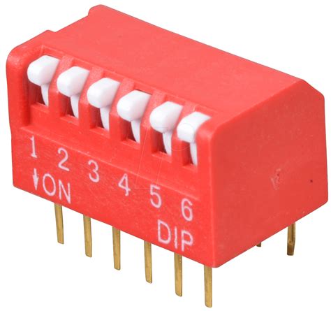 Dp 06 Piano Dip Switch 6 Pin At Reichelt Elektronik