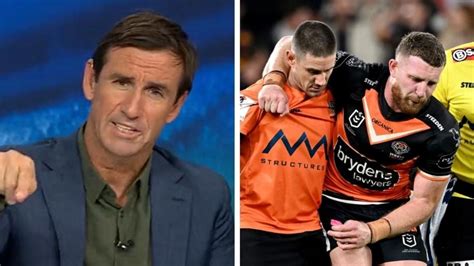 Nrl News 2022 Andrew Johns Calls For End To Dangerous Tackles News