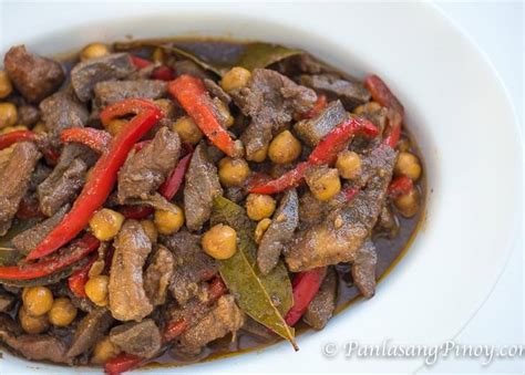 Igado Pork Filipino Lunch Recipe Nutrition Ph