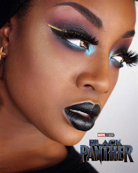 Makeup Artist Britt K Created A Look Inspired By The Black