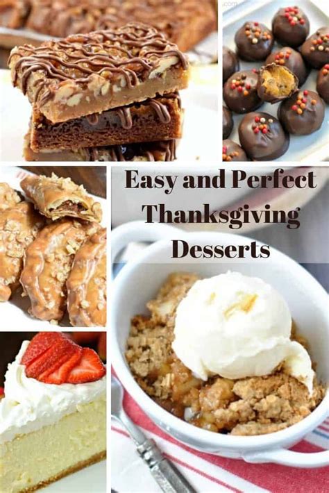 35 easy thanksgiving desserts best recipes beyond the pie thanksgiving desserts easy