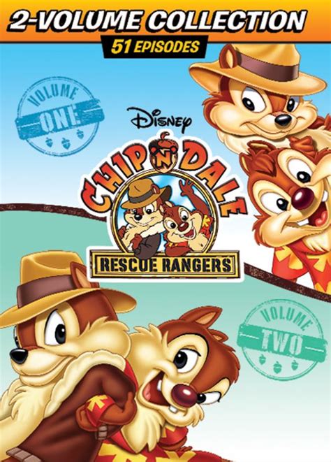 Chip N Dale Rescue Rangers Vol 1 And 2 Dvd Big Apple Buddy
