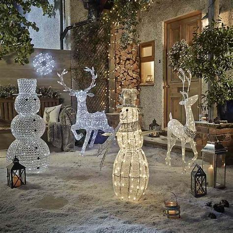 Déco lumineuse de Noël pour un extérieur magique décorations pour la