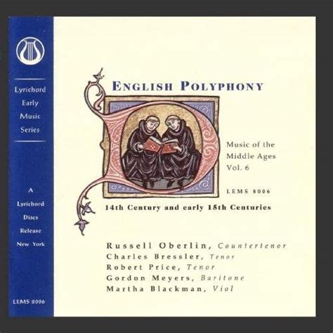 English Polyphony Vol6 Br