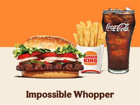 Burger King Impossible Whopper Canada Ingredients Price Calories