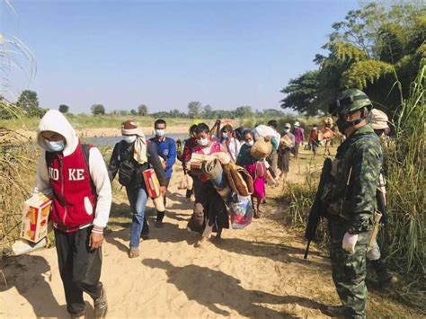 ミャンマー南東部衝突激化 4千人以上がタイに避難 産経ニュース
